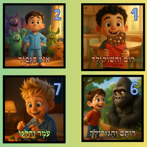 חבילת 10 ספרונים – לימוד קריאה עם חולם